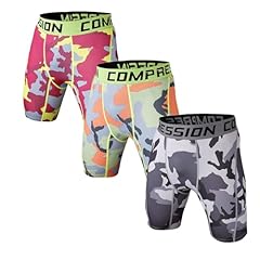 3 Pack:camo Red,green,gray