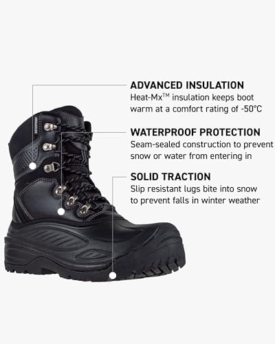Absolute Sequencer 2 Snow Winter Boots for Men, Warm, Insulated, Waterproof Shell3