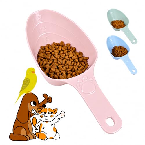 Cucharón medidor de alimento para mascotas de 1 taza miniatura 1