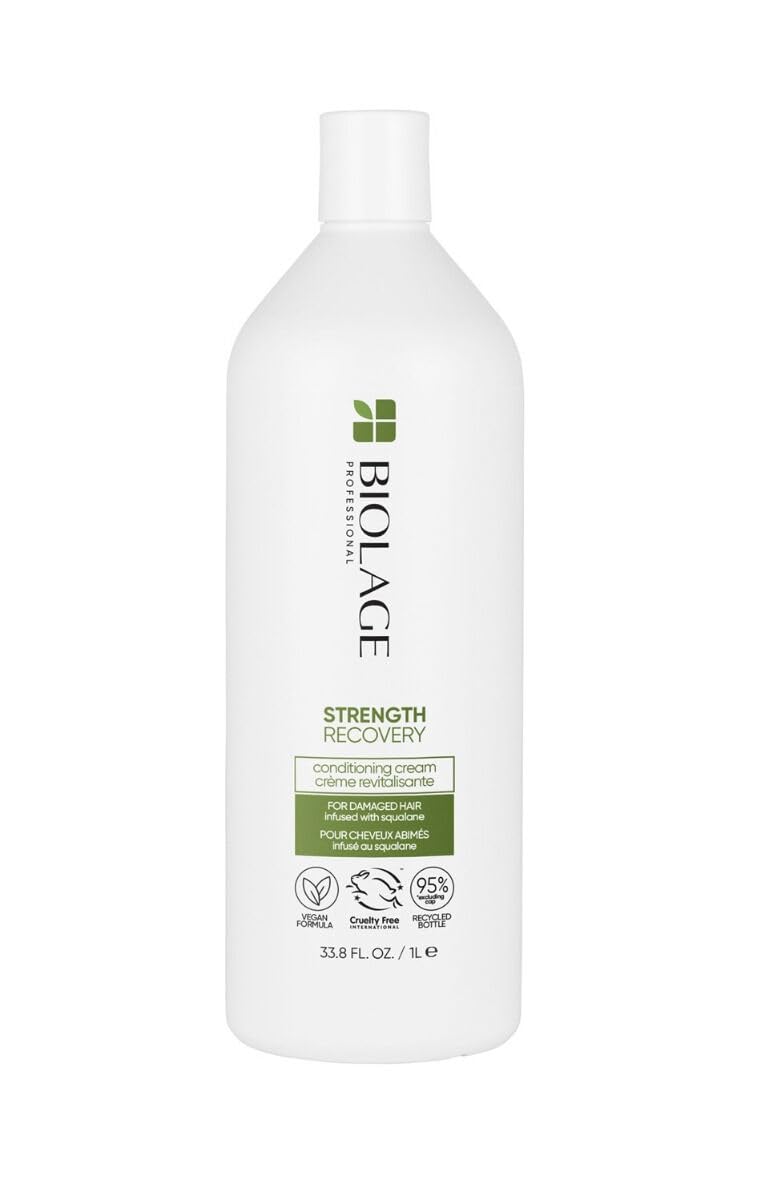 Après-shampoing pour cheveux abîmés Strength Recovery Biolage 1L