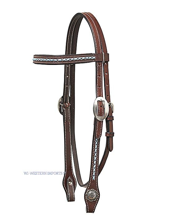 Horseman´s Tack Westerntrense m. Türkis
