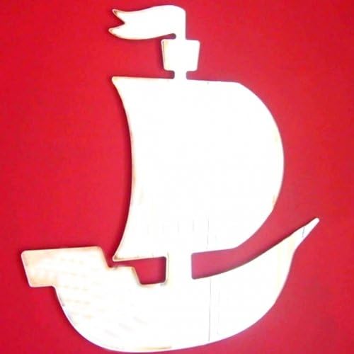 Super Cool Creations Pirate Ship Mirrors - 32cm x 29cm