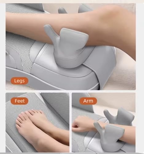 Image of BLYNK Shiatsu Back Massager for Full Body Pain Relief with Heat | 2D /3D Kneading Massage Chair Pad for Neck, Shoulder, Back, Waist, Hips, Legs & Foot | Electric Multipurpose Massage Cushion