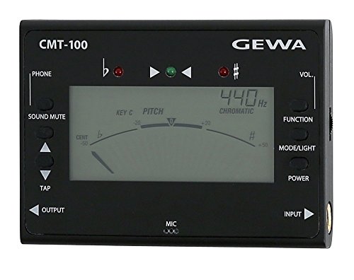 GEWA 902620 - Accordatore/metronomo CMT-100