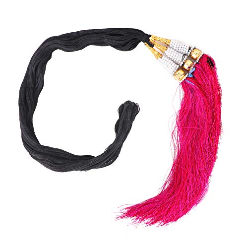 Honbon Punjabi Paranda Parandi Hair Accessory Braid Tassles Hair Prandi/Pranda (Pink)