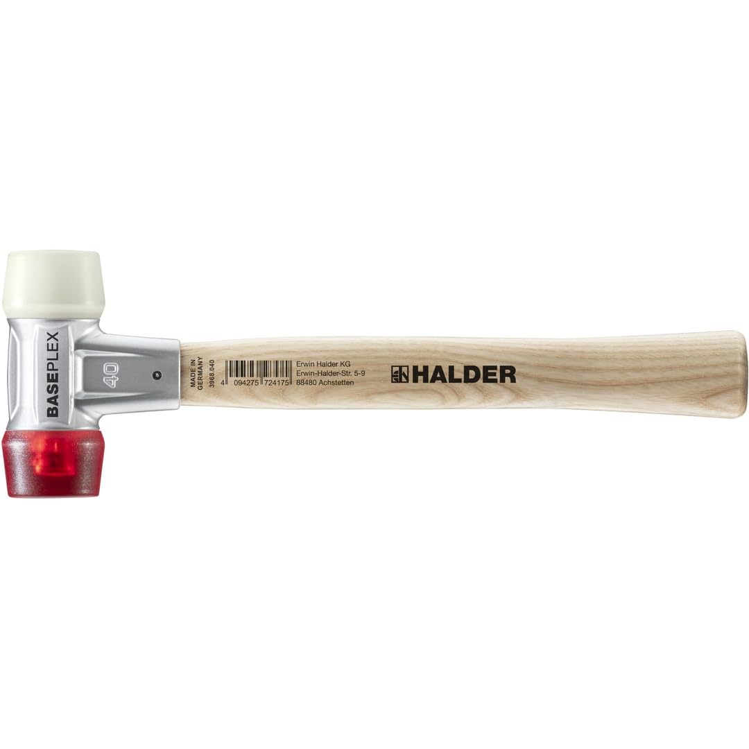 Maillet BASEPLEX d40mm nylon acétate manche bois 3968.040