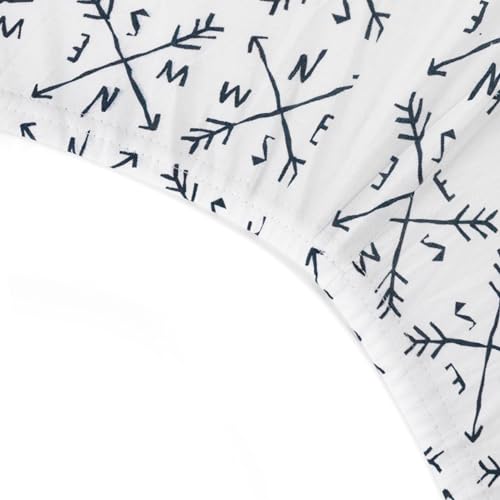 Image of HonestBaby Unisex-Baby Classics Fitted Crib Sheets Set Standard Mattress, 100% Organic Cotton Baby Boys, Girls, Neutral, 2 Pack - Light Pink, One Size