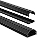 Price comparison product image Hama 00083167, Black Aluminium Cable Duct, Angular, 110/3.3/1.7 cm