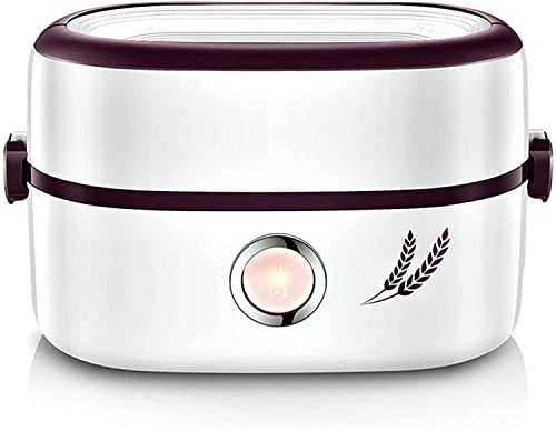 Portable Electric Mini Rice Cooker and Steamer with Keep-Warm Function - Perfect Lunch Box for Dorm or Home Cooking - Ast Burning-Free & Convenient