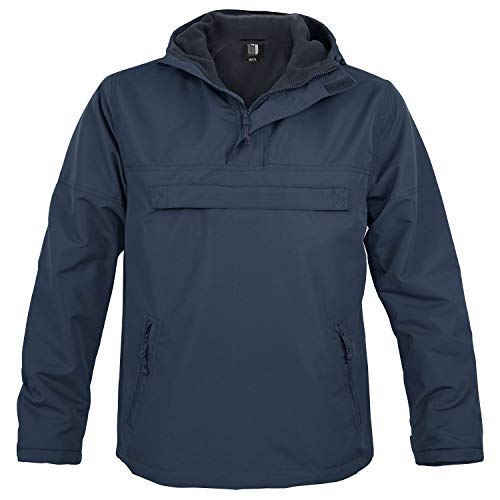 bw-online-shop Hooded Windbreaker mit Fleecefutter navy - XXL
