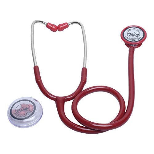 See full amazon price history chart for Vkare Stethoscope Regular Bell Type Stethoscope for Adults for Doctors Nurse Medical Students Practitioner Ultima DX (Red) Vkare Stethoscope Regular Bell Type Stethoscope for Adults for Doctors Nurse Medical Students Practitioner Ultima DX (Red) (B08CR1NZX3) Amazon Price History, Amazon Price Tracker