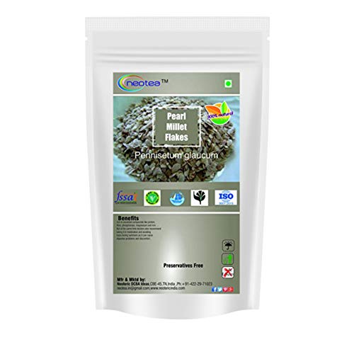 Neotea Pearl Millet Flakes (Bajra Flakes) (500G) #TOP28