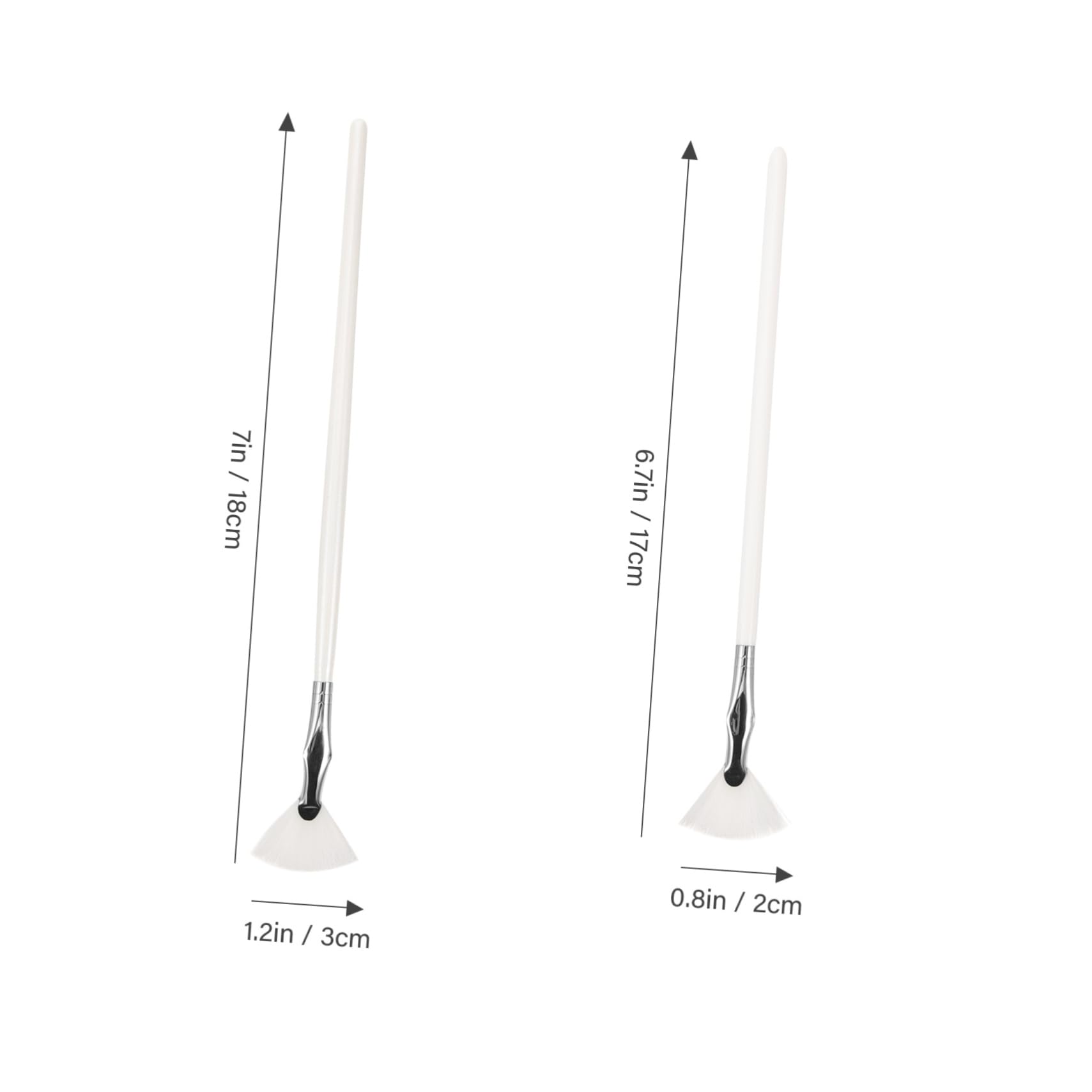 PartyKindom Mascara Brush Set for Girls Eyelash Brow Makeup Supplies Multi-use Makeup Tool for Practice