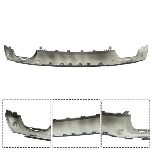 Image of labwork Matte Black Front Bumper Skid Plate Lower Valance Molding Trim ML34-17F771-ACW Replacement for F150 2021-2023
