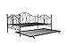 DHP Bombay Metal Daybed with Trundle Bed, Twin, Bronze