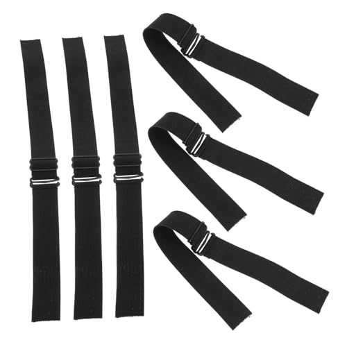 NULYLU 6pcs Grip Wig Cap Elastic Bands Non Slip Adjustable Straps for Wigs Elastic Band Accessories Headbands for
