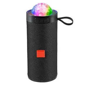 Amronix Sound 10W Bluetooth Speaker with Disco LED Light, Portable, Lightweight, Neon Light Wireless Speaker, 52mm Driver Unit, 1000mAh Battery, 60Hz ~ 80KHz, 10m Range (1)
