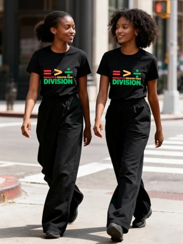 Image of Black History Pajamas, Graphic Matching Sets for Women, Magic Afro American Natural Hair Vintage Melanin T-Shirts and Pants