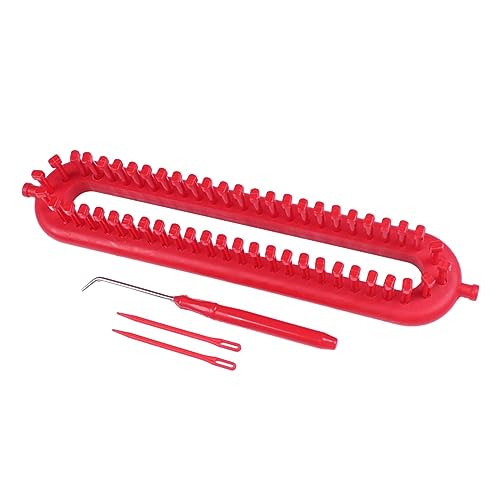 Image of SAZ DEKOR Scarf Loom Crocheting Handmade DIY Craft Knitting Tool for Scarf Blanket Hat 26cm