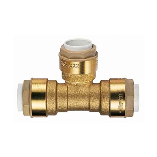 CODITAL - Té égal pour raccord instantané PUSH IT diamètre 18 mm - CODTE913000018 Cover