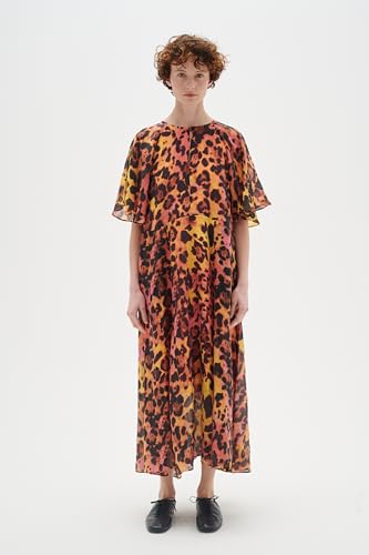 Robe maxi décontractée à col rond idéale pour vos sorties estivales - 3