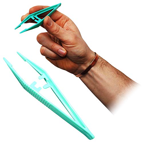 Qualicare - Pinzas desechables de plástico Cover