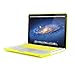 GMYLE 3 in 1 Bundle Soft-Touch Frosted Hard Case for Macbook Pro 13 inch with CD-ROM (Model: A1278) with Keyboard Cover and Screen Protector - Neon Yellow