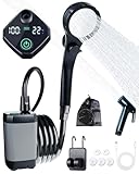 Beviliu Ducha portátil para camping, limpieza de