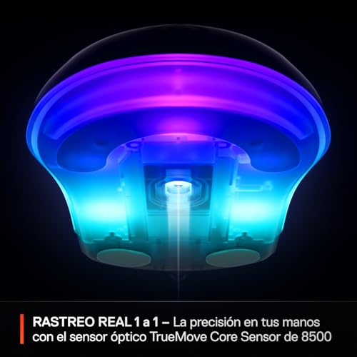 Image of SteelSeries Rival 3 Gen 2 Gaming Mouse - 8500 DPI TrueMove Core Optical Sensor - 60 Million Click Durability - Low Latency - 77g Lightweight - 100% PTFE Feet - RGB - White