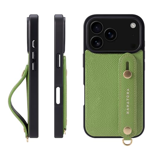 HANATORA for iPhone 17Pro �P�[�X �{�v �ϏՌ� �w�ʃx���g �X�}�z�P�[�X �X�}�z �X�^���h�@�\ �l�b�N �X�g���b�v �t�� �G���{�X���U�[ �M�t�g �}�O�l�b�g�Ȃ� ���F�[���N���P�b�g NGH-17Pro-VertCriquet