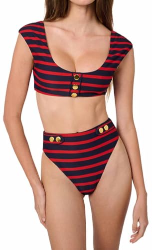 WEWOREWHAT Women's Off-Shoulder Bikini Top