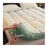 TISSU DU MATELAS FUTON : La housse et le rembourrage intérieur sont en polyester de qualité. Une couche de rembourrage supplémentaire est cousue sur le matelas pour le rendre moelleux et améliorer la circulation en réduisant les points de pression