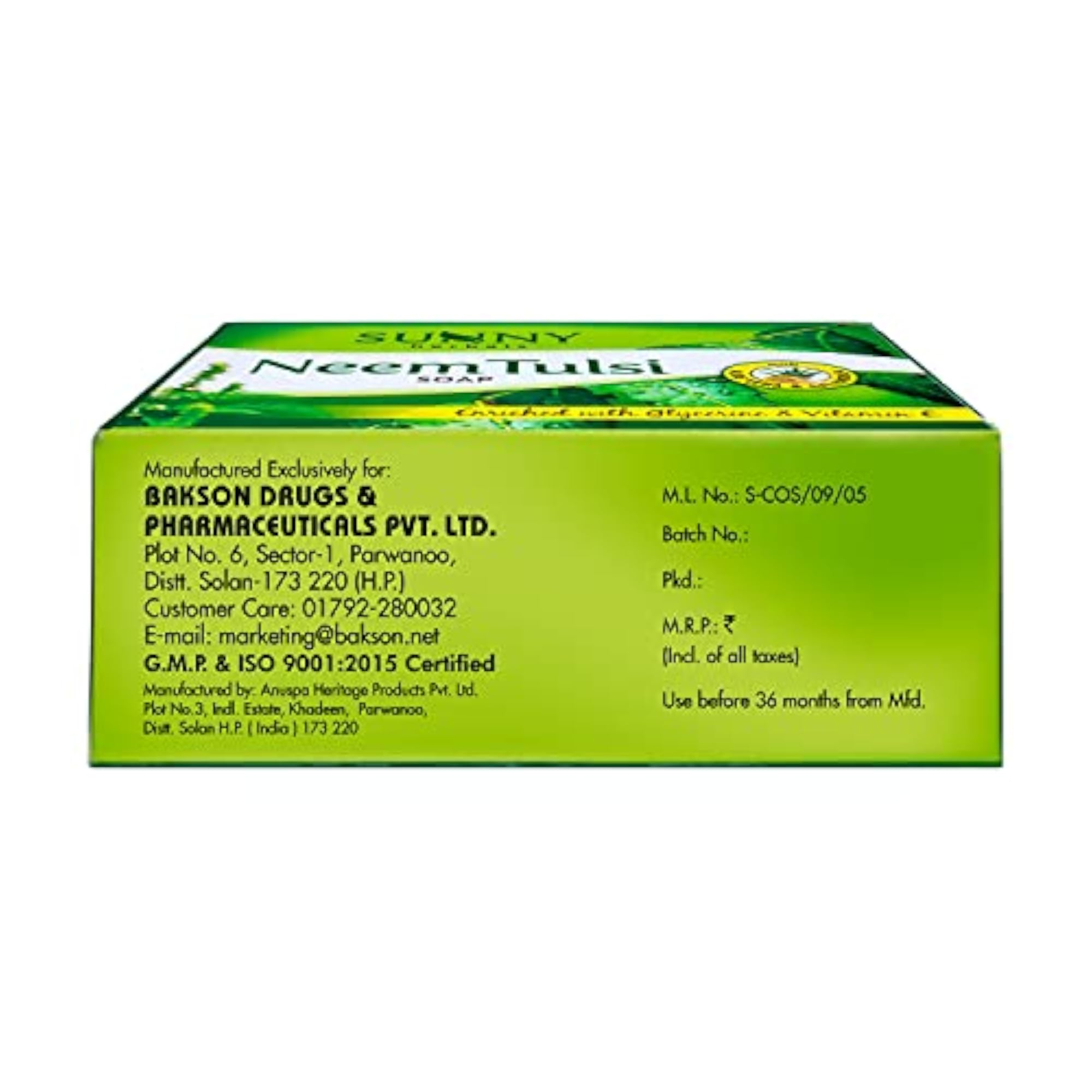 Neem Tulsi & Turmeric Soap Pack of 4