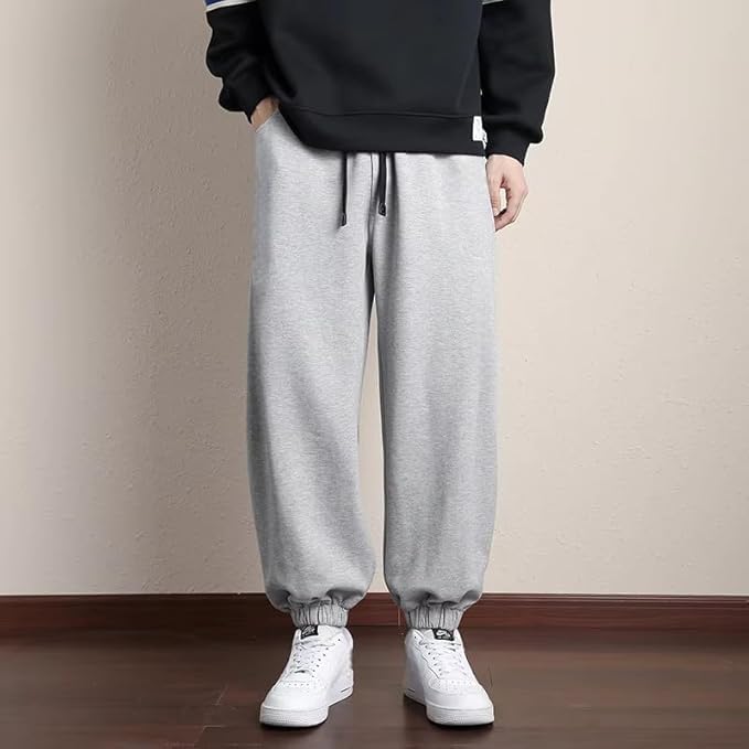 Image of Men's Cotton Regular Fit Joggers - Track Pants for man | Lower for Men