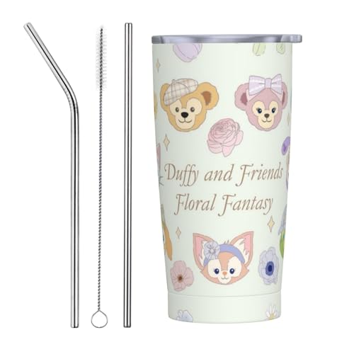 _btB[tY Xg[&Xg[uVt }OJbv R[q[Jbv 600ML RrjJbv ^u[ XeX ۗ ۉ ԗp Wt ^  e  lC v[g Straw Three-piece Set