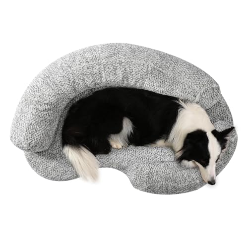 Dog Bed Orthopedic Dog Bed Washable Large Medium Small Size Memory Foam Waterproof Dog Bed with Removable Washable Cover Medium