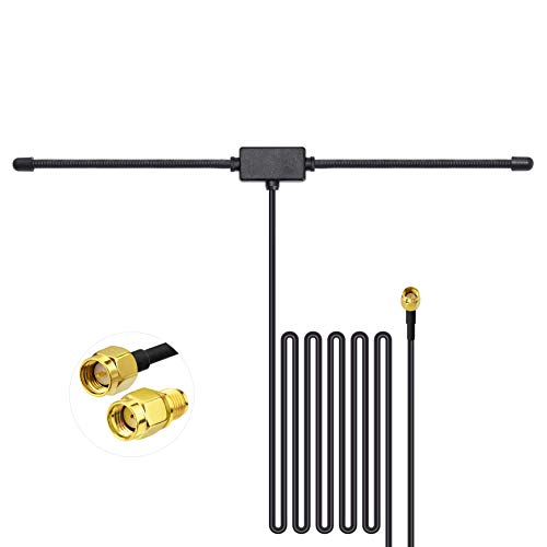 Bingfu 4G LTE Cellular SMA Male Antenna Adhesive Mount Dipole Antenna Compatible with 4G LTE Wireless Router Cellular Trail Game Camera Outdoor Security Camera