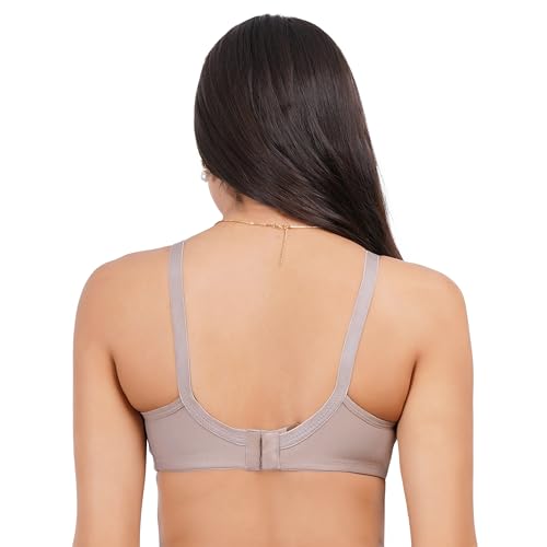 Image of Lace Non Padded Bra in B, C and D Cup for Women - Made of Pure Cotton Full Coverage Over Size Non Wired Pushup Soft Cup for T-Shirt Saree Dress Sports Garment for Daily Use Everyday