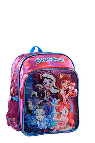Jacob   Co. Enchantimals: Mochila infantil  33 cm  color morado