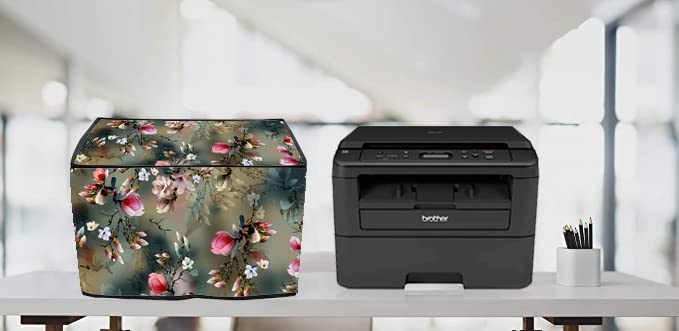 HomeStore-YEP Printer Cover for Brother DCP-L2520D Multi-Function Monochrome Laser Printer with Zipper for Dust Protection Black Color (B0BQTYW68R) Amazon Price History, Amazon Price Tracker