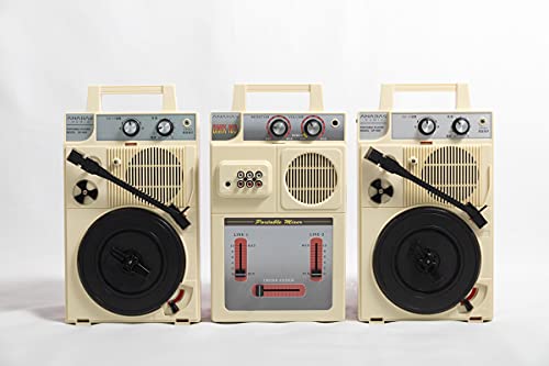 ポータブルレコードプレーヤー&ミキサー