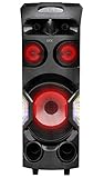 QFX PBX-1012 Bluetooth PA Party Sound System with LED Disco Lights