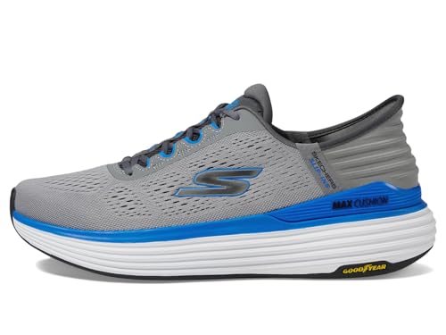 Skechers Men's Hands Free Slip-ins Max Cushioning Suspension-Linear Focus Sneaker4