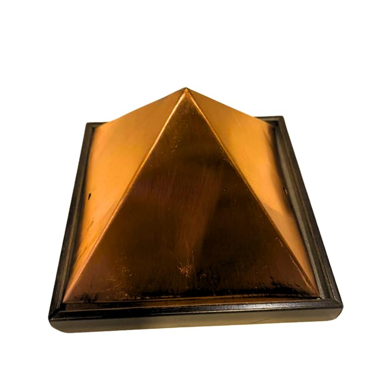 Buy Silverwoods 11cm Plain- Head/Table Top Copper Pyramid for