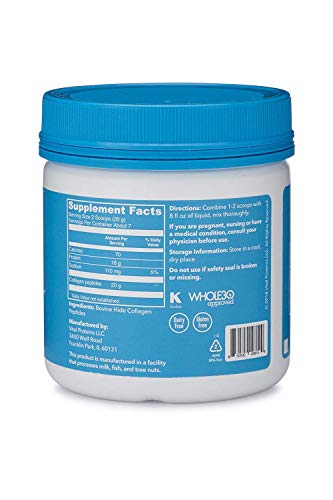 Vital Proteins Collagen Peptides Powder Supplement (Type I, Iii) For Skin Hair Nail Joint - Hydrolyzed Collagen - Dairy And Gluten Free thumb #1