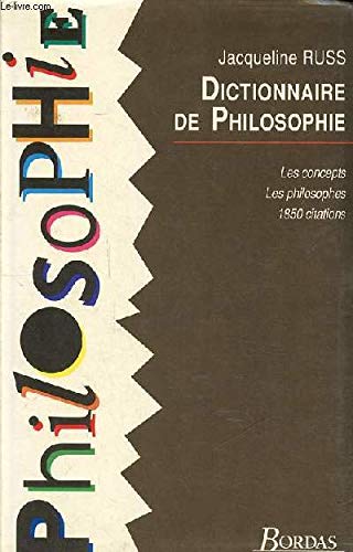 Dictionnaire De Philosophie