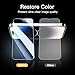 NEW'C 3 Pack Privacy for iPhone 14 Pro Screen Protector (6.1 inches), Anti-Spy Tempered Glass Film,Case Friendly Ultra Resistant, Balanced 28-Degree Privacy Angle - Easy Installation Tool Included