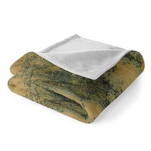 Couverture polaire flanelle à impression 3D, idée cadeau originale