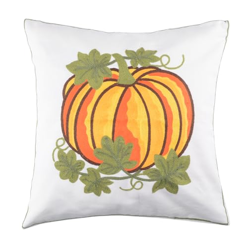 Housse de coussin Halloween extérieure brodée 45x45 - 2