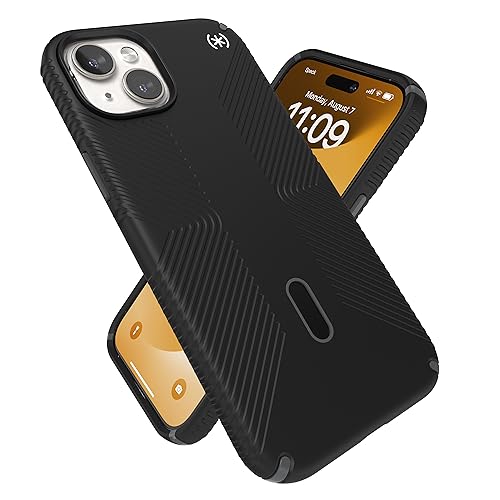 Coque iPhone 15 Plus Speck ClickLock premium noire